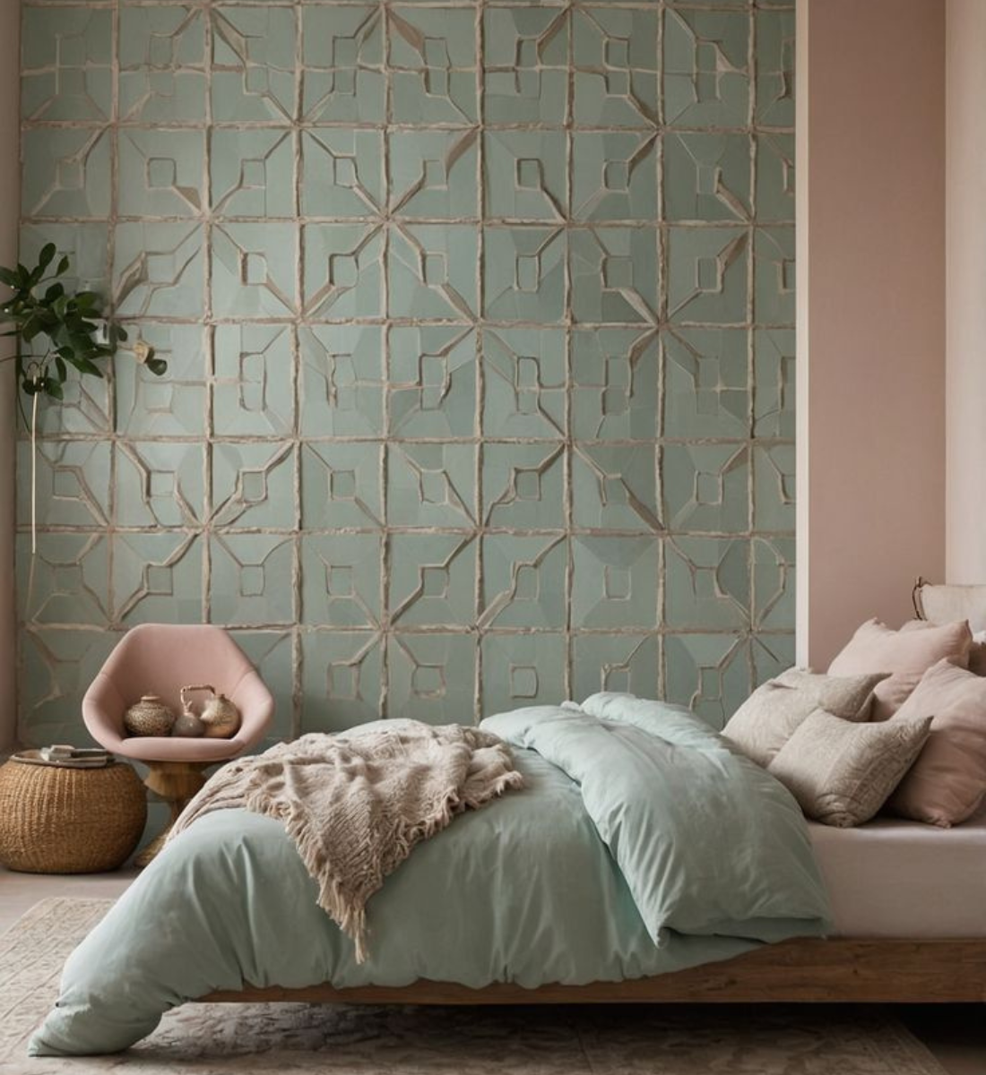 Tiled Accent Walls